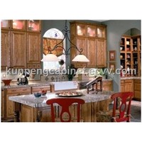 Classic Solid Wood Kitchen Cabinet