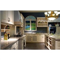 Classic Solid Wood Kitchen Cabinet