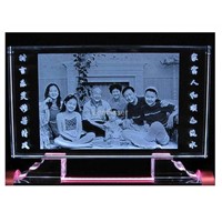 Family Photo Crystal Gifts/Wedding Photo Crystal Gifts
