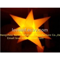 Inflatable party decoration light star