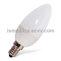 LED Candle Bulb with 66pcs SMD 3528 LED and 352mA Output Current