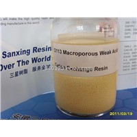 Macroporous Weak Acid Cation Exchange Resin