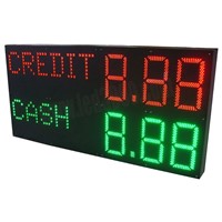 Outdoor Six Digit LED Sign