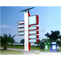 Solar Outdoor Direction Board