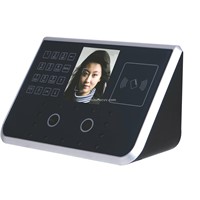 Standardalone facial recognition time and access control device