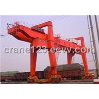 U-Leg double girder gantry crane with hook