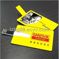 credit card usb with full color printing, best promotional gift