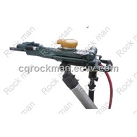 low noise green YT28 rock drill for mining and tunnel