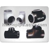 oil and gas pipe fittings,butt welding carbon steel tee
