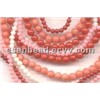 Red Coral Round Beads