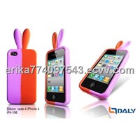 Rabbit Silicon Case for Iphone4