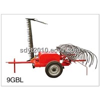9GBL Mower &amp; Rake with Tractor for Farm Tools