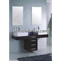 double bathroom vanity,wooden bathroom furniture,bathroom furniture,bathroom cabinet,wash basin,