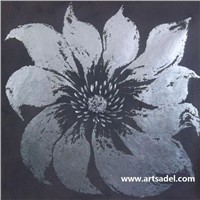 100% Handmade Decoration Flower Oil Painting on Cavas