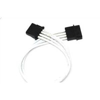 4-Pin Molex Fan Extension cable - White