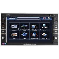 6.2&amp;quot;Two Din Touch Screen With DVD/USB/SD/BT/AM/FM