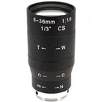 6-36mm F1.6 Manual Vari-focal Manual Iris