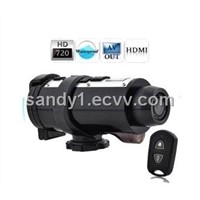 720P Action Camera with Remote Control