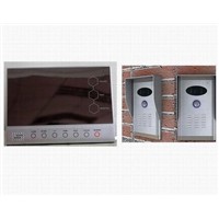7'' Touch-Button Photo &amp;amp; Video Memory Door Phone -- Supporting 2 Outdoors