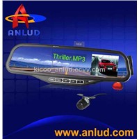 ALD100-bluetooth mirror with 2.5' wireless reverse parking camera car parking system