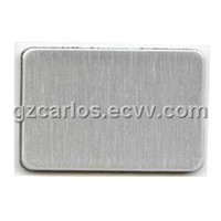 Aluminum Composite Panel(ACP) Exterior Wall Materials,Silver Brushed ACP