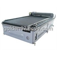 Auto laser cutting machine for wide home textile
