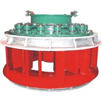 Axial flow water turbine