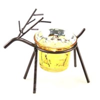 Deer Shape Metal Candle Holders