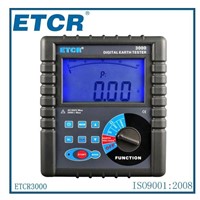 Digital Earth Resistance Tester ETCR3000