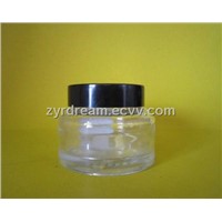 50ml Clear Glass Cosmetic Jar