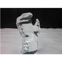 Handmade Crystal Sculpture Craft for Armrest