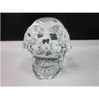 Handmade Crystal Sculpture Craft for Skull