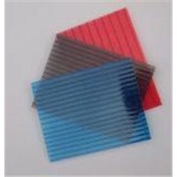 Hollow Polycarbonate sheet with PE protetive Film