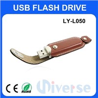 Leather 2GB USB Flash Drive (LY-L0500)