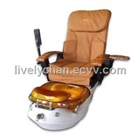 Luxury gold pedicure massage chair