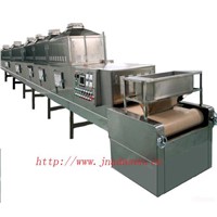 Microwave dry and sterilization machine