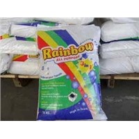 OEM woven bag rainbow brand Laundry powder clean pruduct detergent manufacturer hand wash