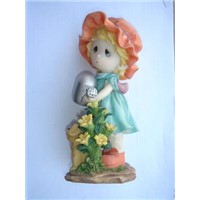 Polyresin Girl Statue