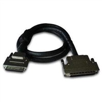 SCSI cable, DB68 cable, computer cable, peripheral, printer cable, hard disk cable,
