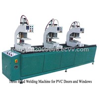 Three Head Welding Machine for PVC Doors and Windows