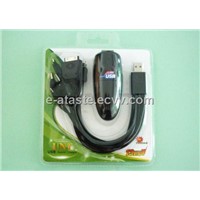 USB Hybrid Charger (Travel charger + Car charger + 10 in 1 cable) For Mobile Phone(EAT-043)