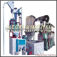 complete 10ton/24h wheat flour mill machine