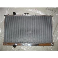 for auto and manual high performance all aluminum racing car radiator