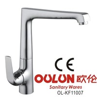 kitchen sink faucet, water tap with brass body chrome plated