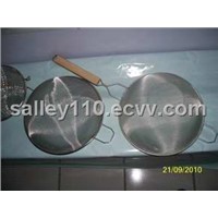 Wire Mesh Strainer with Wooden Handle