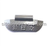 zn clip on wheel weight A1