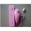 for Wii Remote and Nunchuk Controller with Many Colors (White,Blue,Black,Red and Pink)