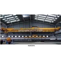 Electromagnet Overhead Crane with Main Hook