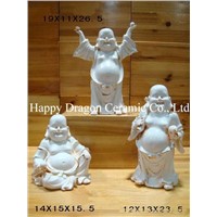 Ceramic Happy Buddha Statues