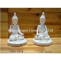 Ceramic Buddha Statues,Fengshui Products,Decorative Arts,Figurines